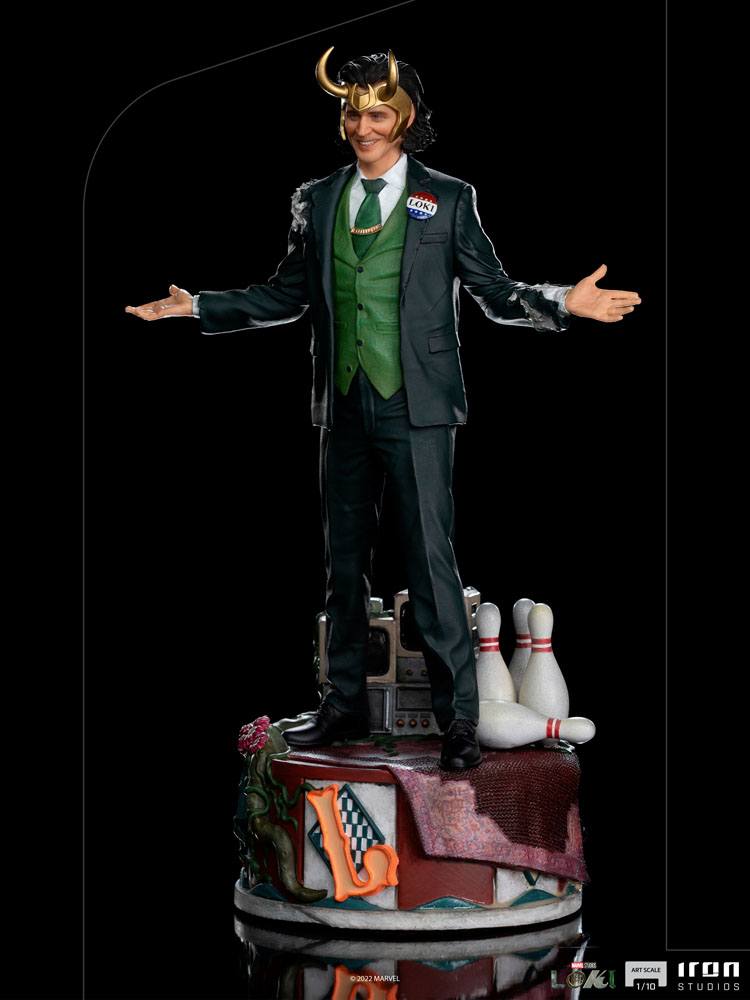 Loki Art Scale Figur 1/10 Loki President Variant 25 cm