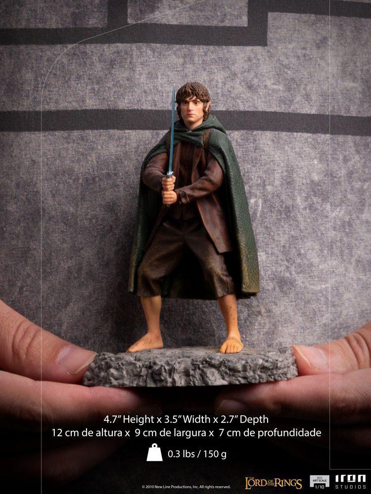 Lord Of The Rings BDS Art Scale Statue 1/10 Frodo 12 cm Iron Studios
