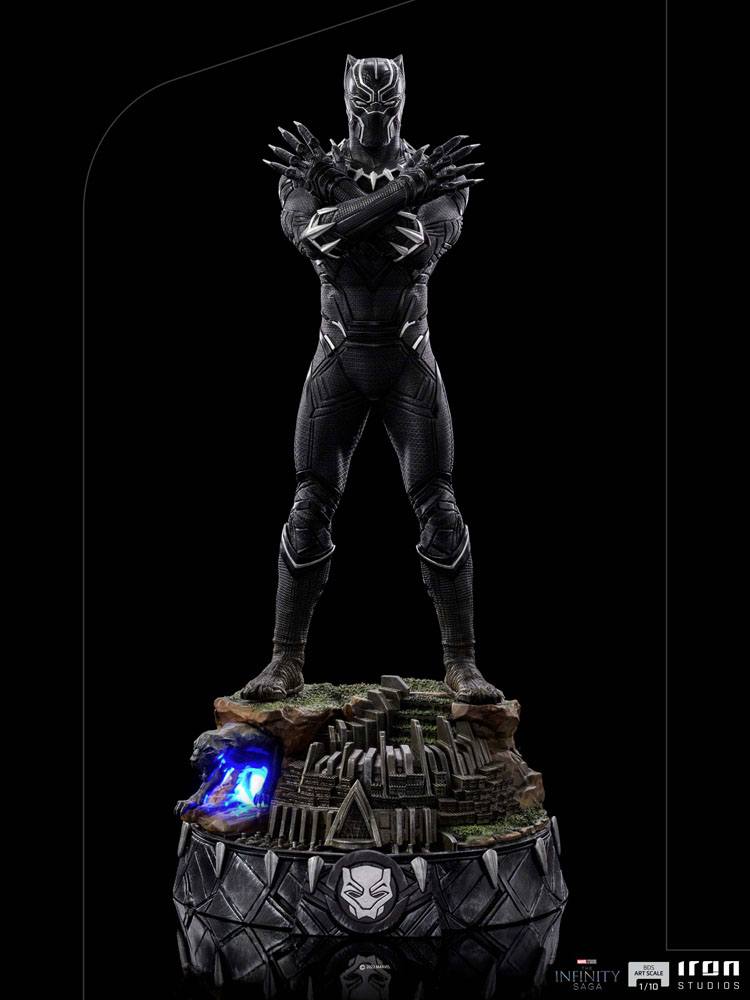 The Infinity Saga Art Scale Figur 1/10 Black Panther Deluxe 25 cm