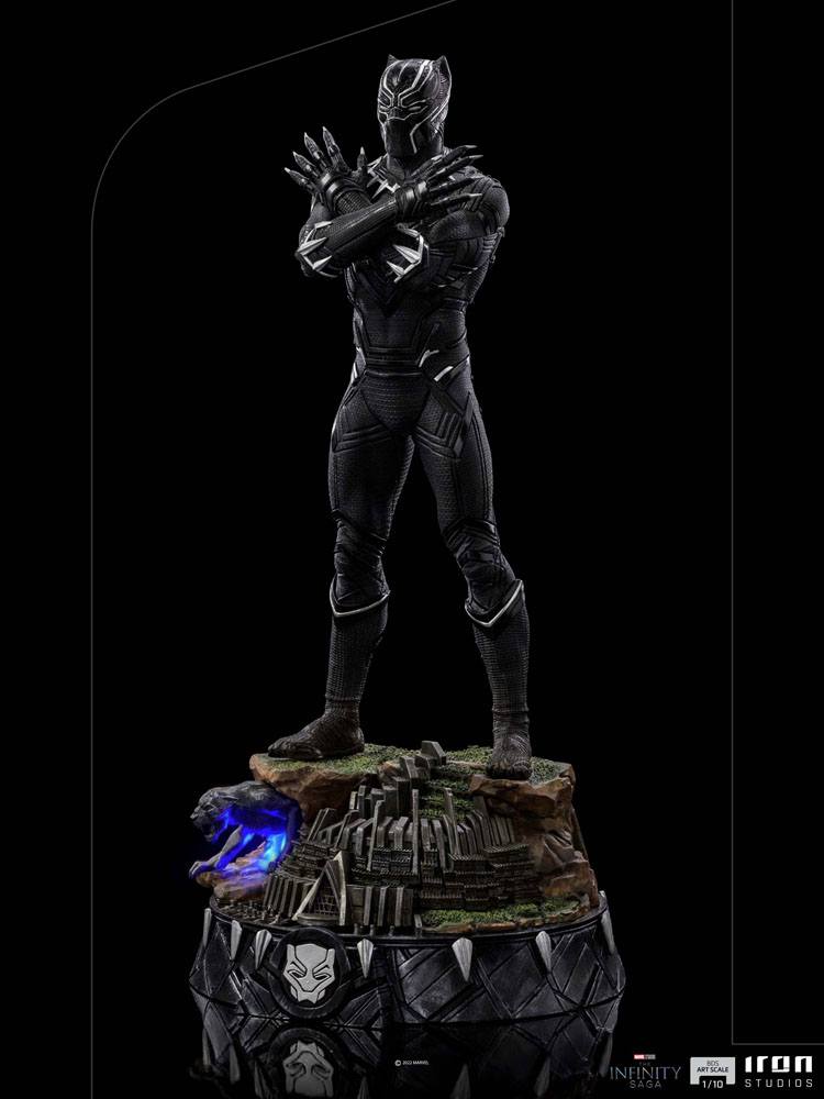 Infinity Saga Art Scale Figur 1/10 Black Panther Deluxe 25 cm