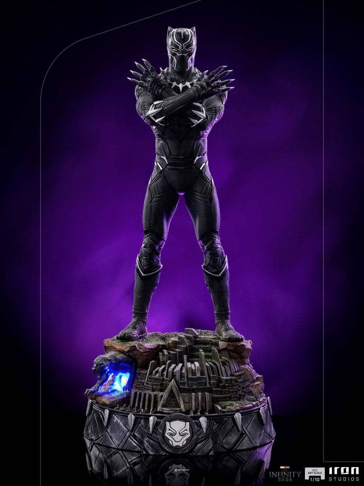 Infinity Saga Art Scale Figur 1/10 Black Panther Deluxe 25 cm