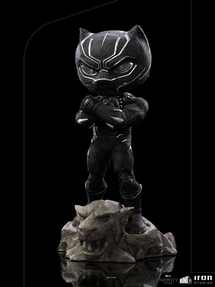 Infinity Saga Mini Co. PVC Figur Black Panther - 15 cm Iron Studios