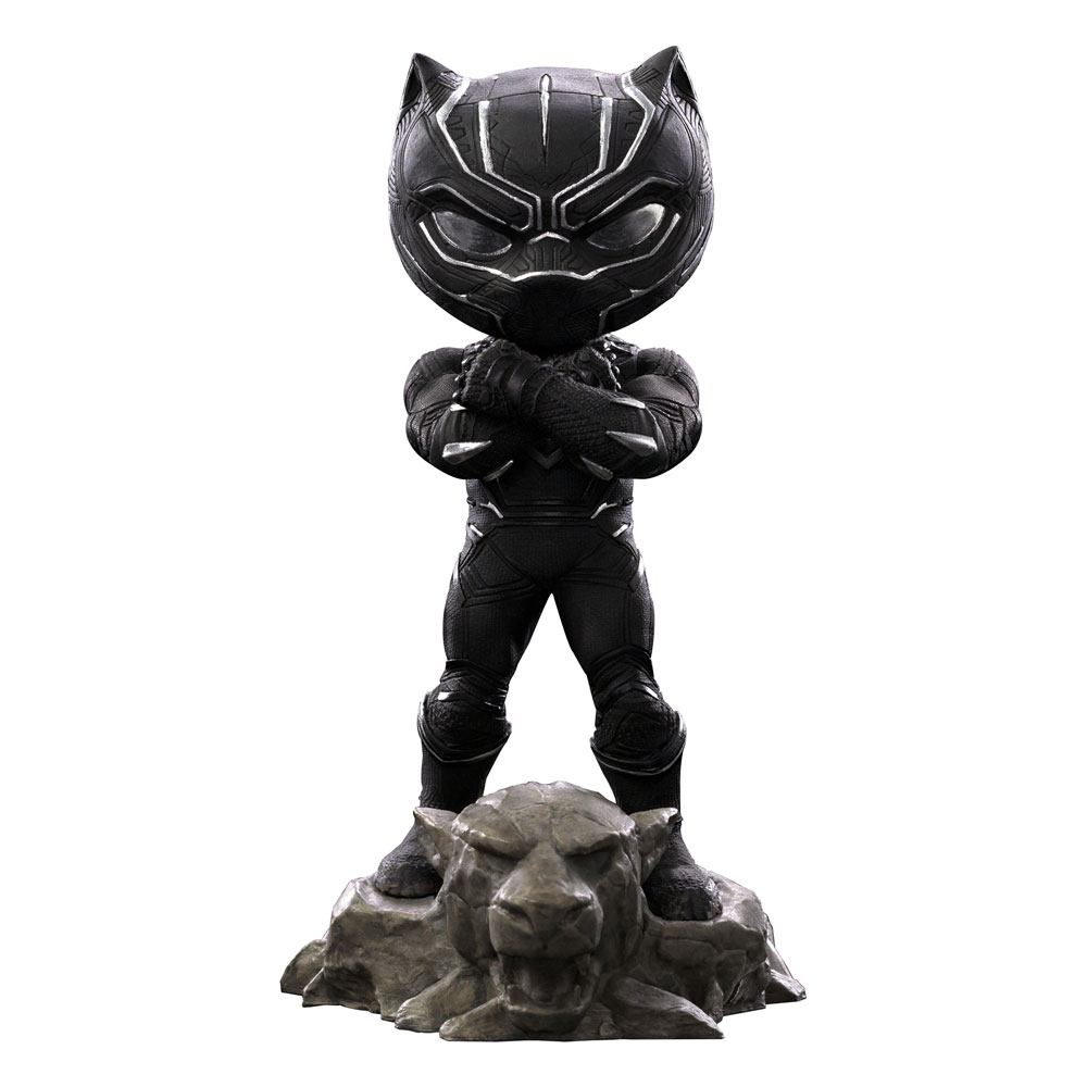 Infinity Saga Mini Co. PVC Figur Black Panther - 15 cm Iron Studios