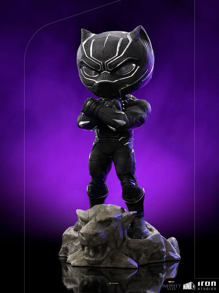 Infinity Saga Mini Co. PVC Figur Black Panther - 15 cm Iron Studios