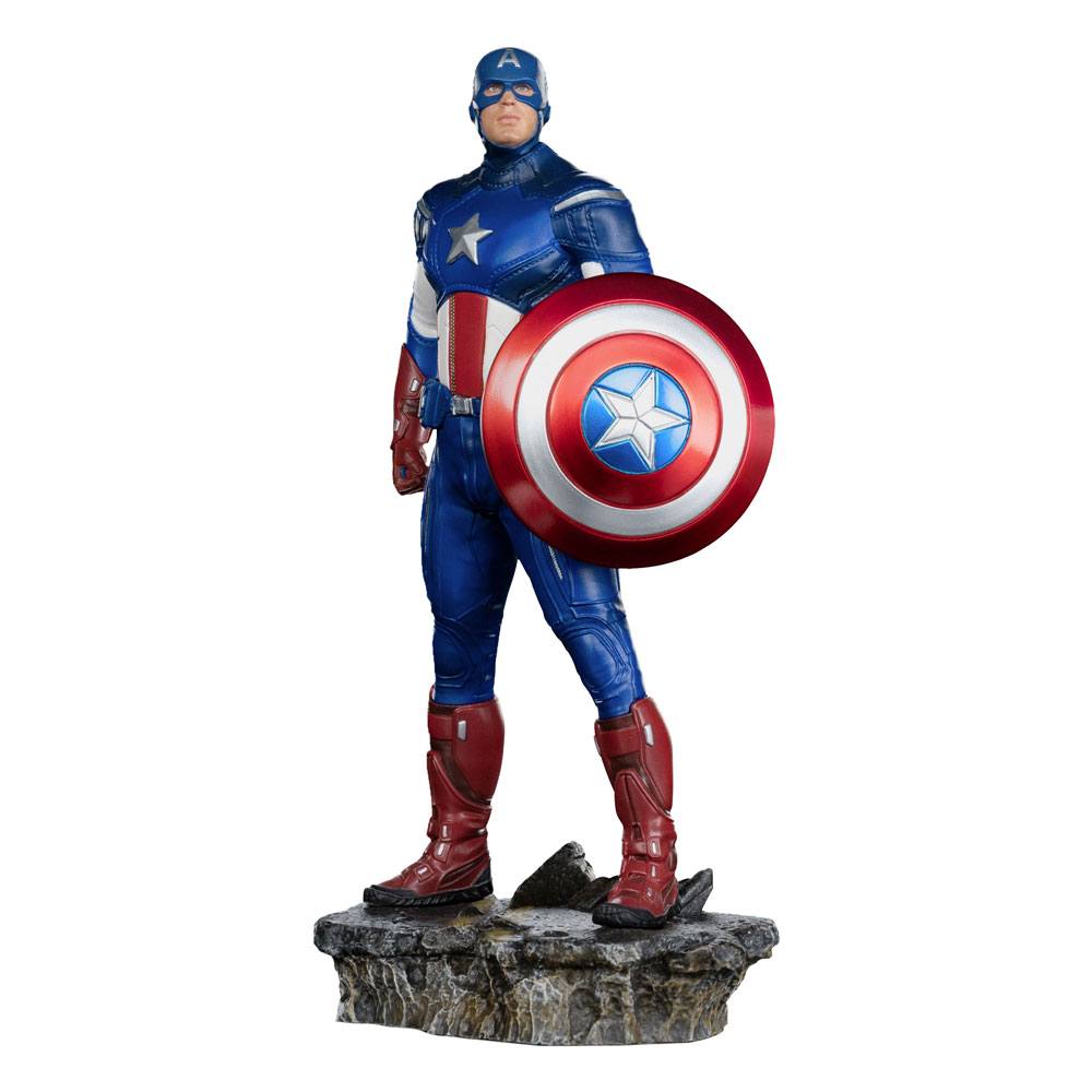 Captain America Battle of NY - The Infinity Saga BDS Art Scale Statue 1/10 Iron Studios