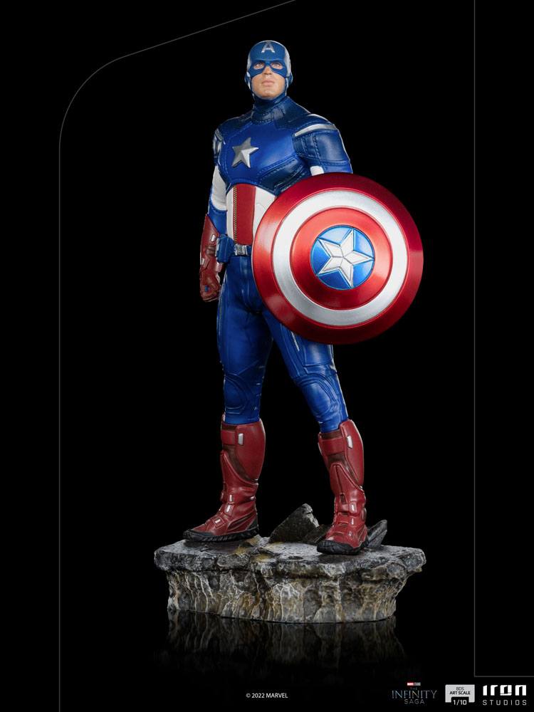 Captain America Battle of NY - The Infinity Saga BDS Art Scale Statue 1/10 Iron Studios
