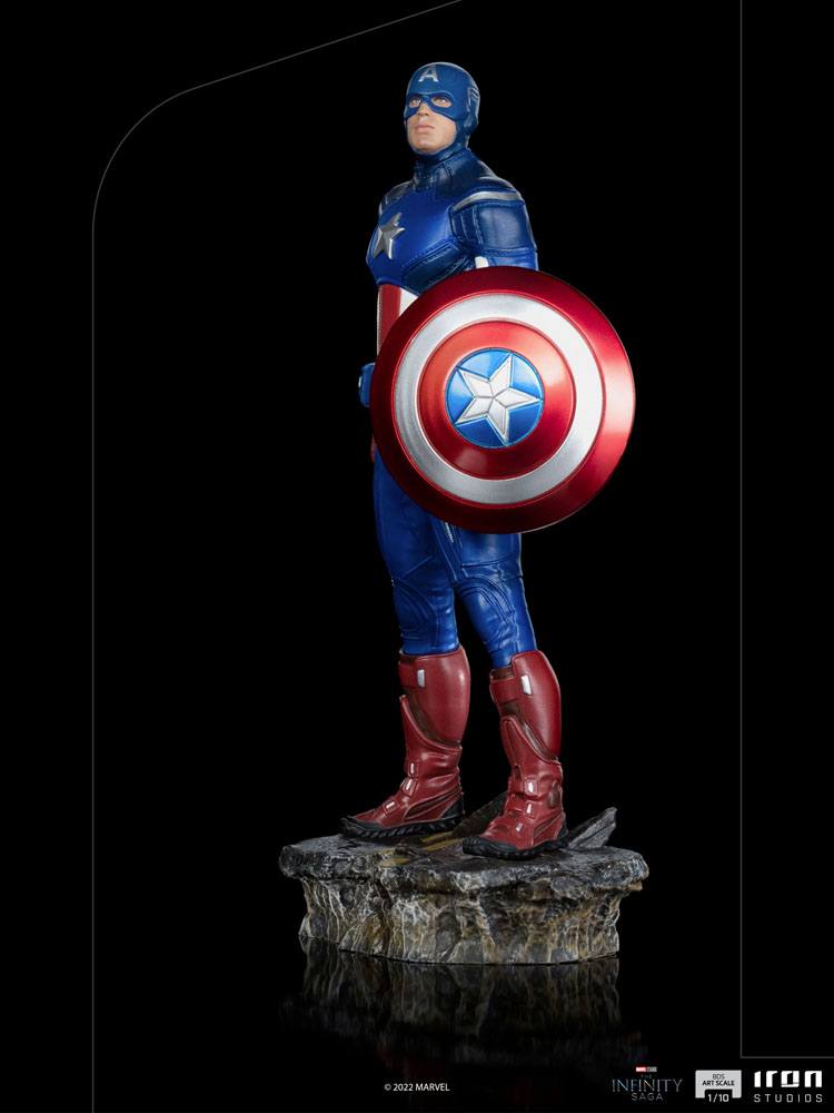Captain America Battle of NY - The Infinity Saga BDS Art Scale Statue 1/10 Iron Studios