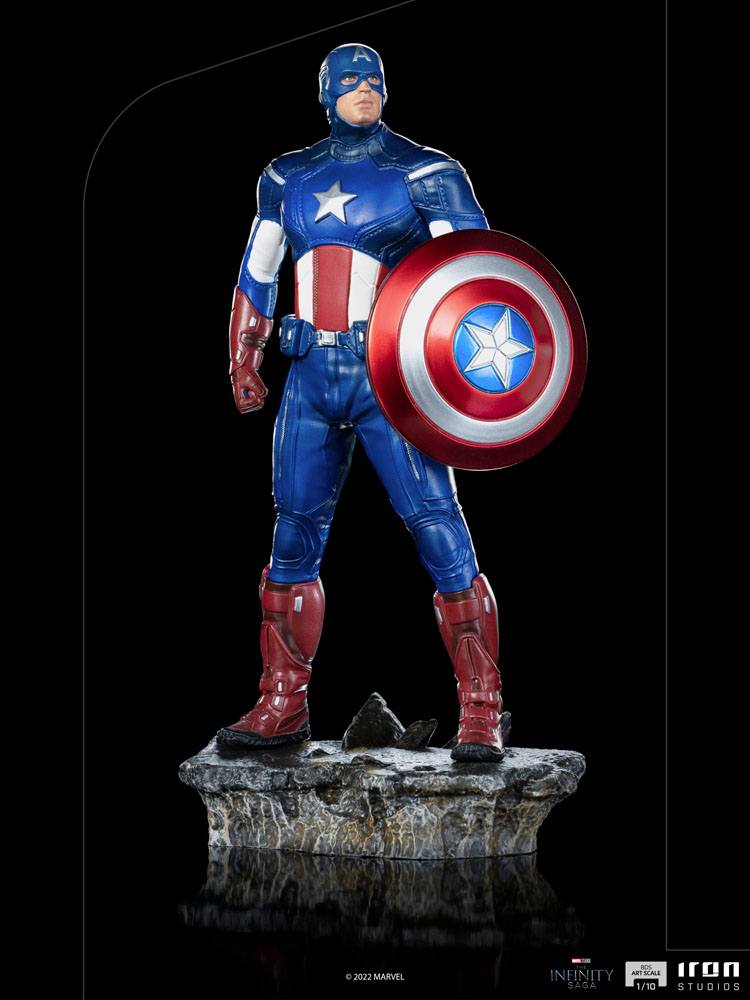 Captain America Battle of NY - The Infinity Saga BDS Art Scale Statue 1/10 Iron Studios