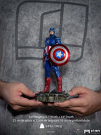 Captain America Battle of NY - The Infinity Saga BDS Art Scale Statue 1/10 Iron Studios
