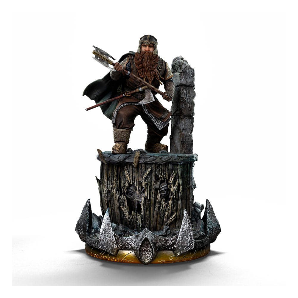The Lord of the Rings Art Scale Figur 1/10 Gimli Unleashed 26 cm Iron Studios