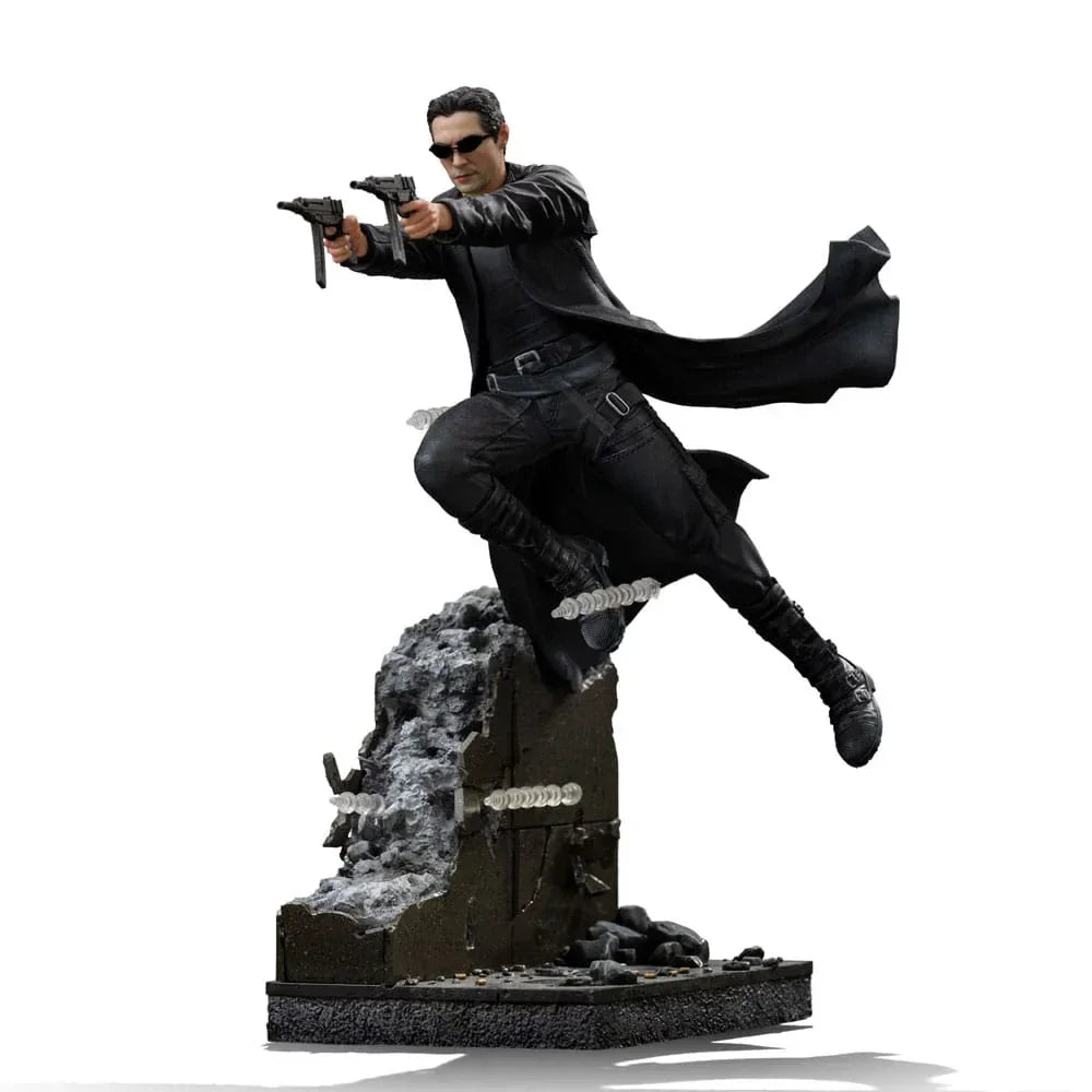 The Matrix Art Scale Figur 1/10 Neo 25 cm Iron Studios