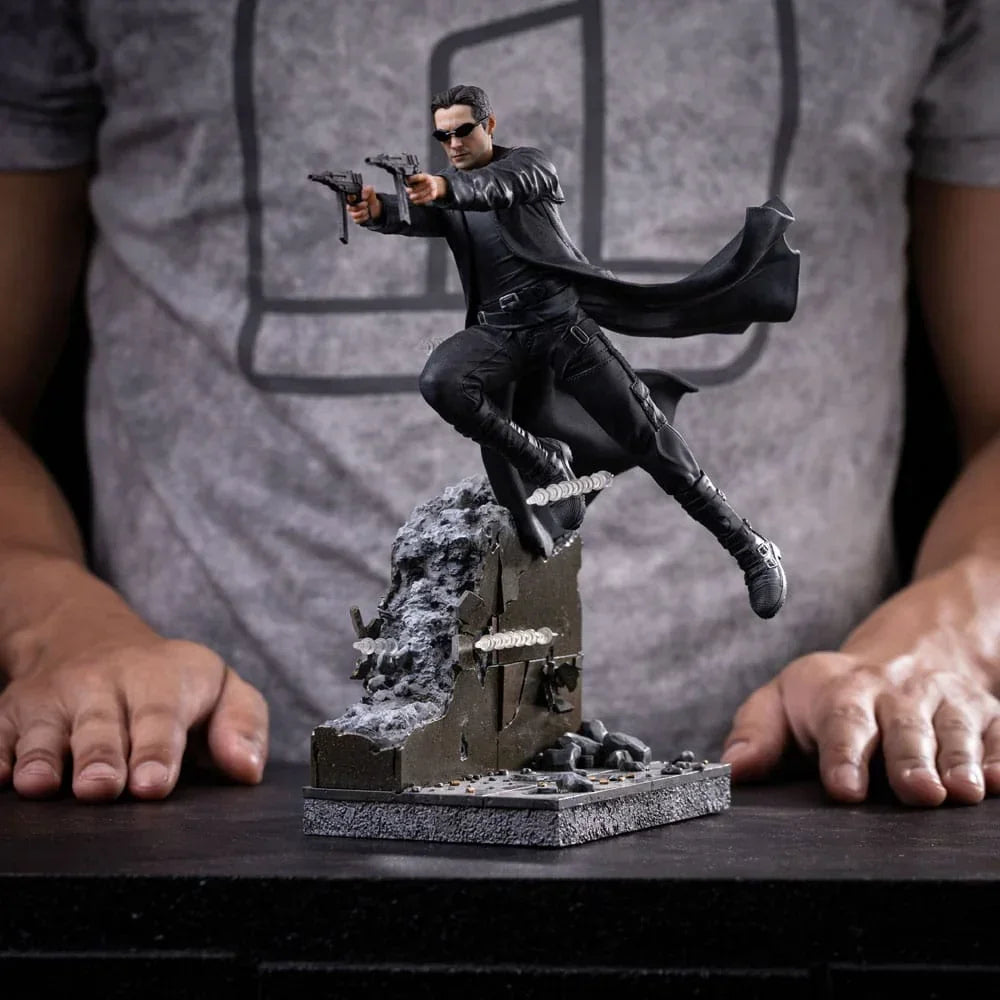 The Matrix Art Scale Figur 1/10 Neo 25 cm Iron Studios