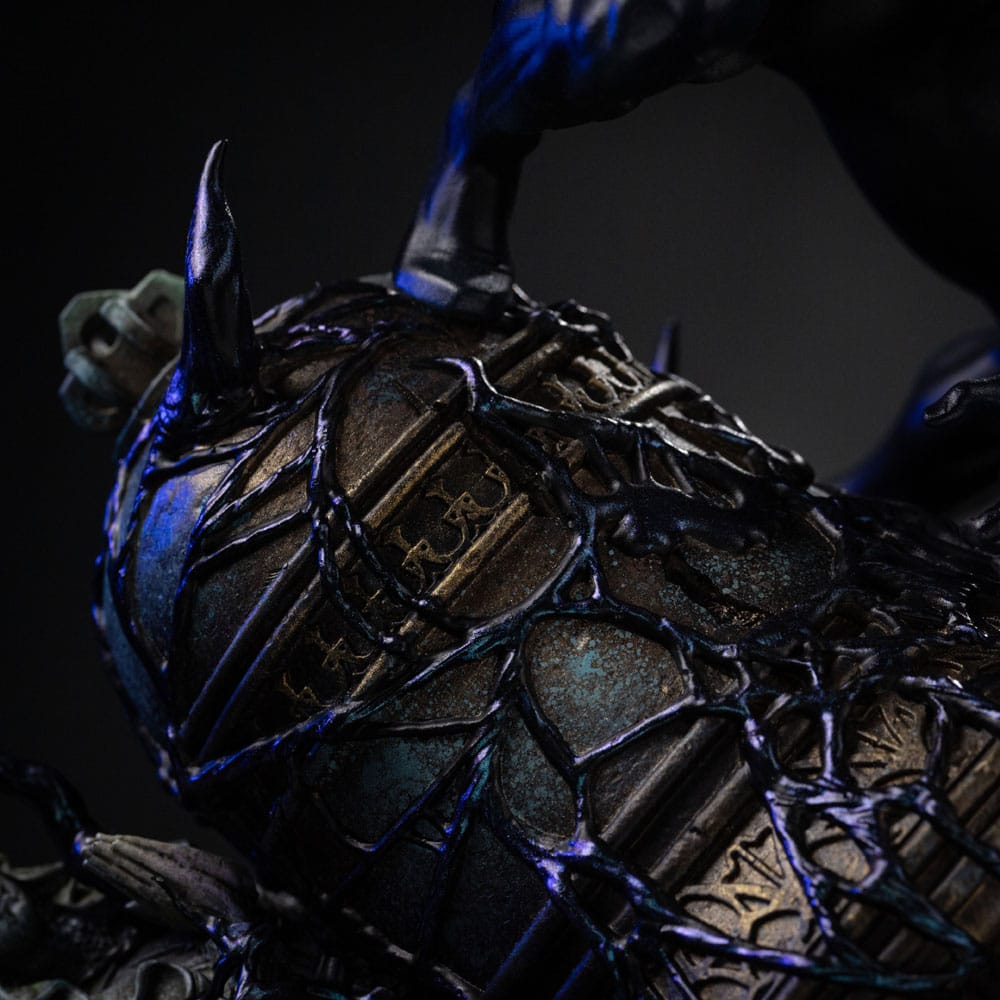 Marvel BDS Art Scale Figur 1/10 Spider-Man Black Costume 20 cm Iron Studios