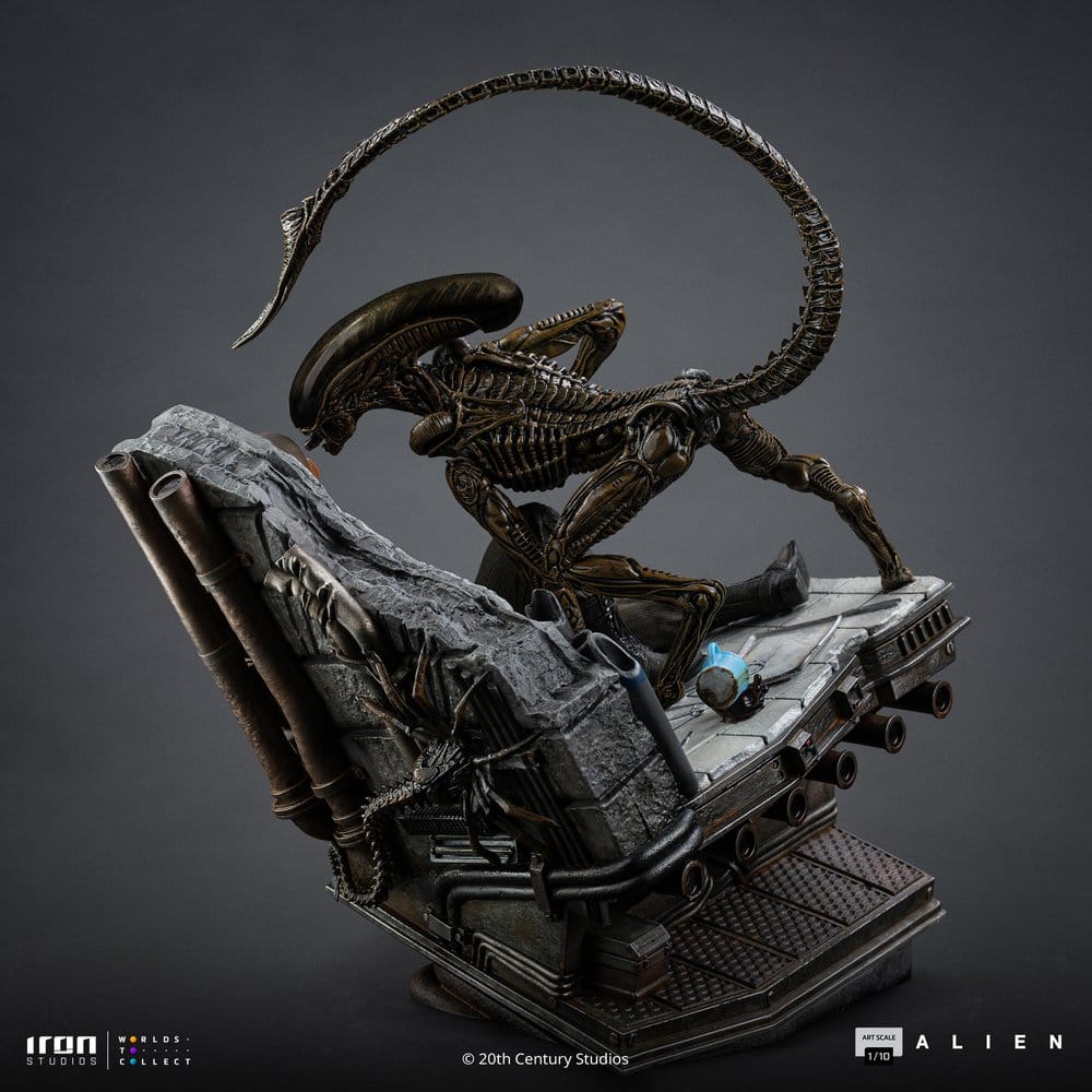 Alien 3 Art Scale Figure 1/10 Ellen Ripley and Dog Alien 23 cm