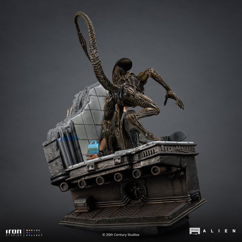 Alien 3 Art Scale Figure 1/10 Ellen Ripley and Dog Alien 23 cm