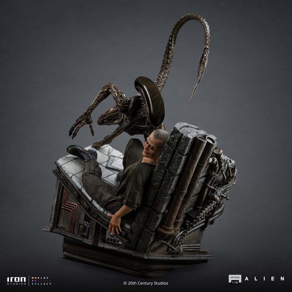 Alien 3 Art Scale Figure 1/10 Ellen Ripley and Dog Alien 23 cm