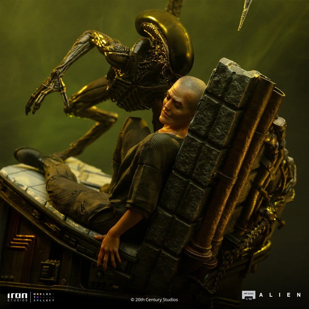 Alien 3 Art Scale Figure 1/10 Ellen Ripley and Dog Alien 23 cm
