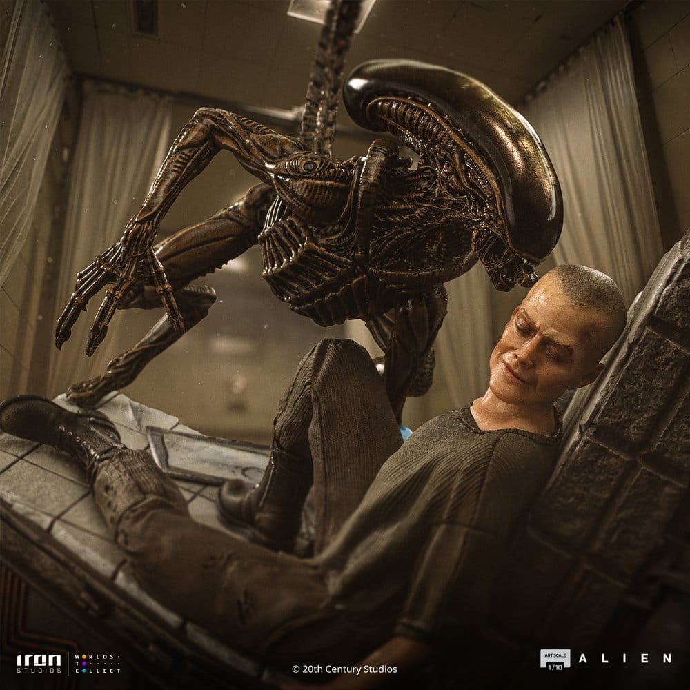 Alien 3 Art Scale Figure 1/10 Ellen Ripley and Dog Alien 23 cm