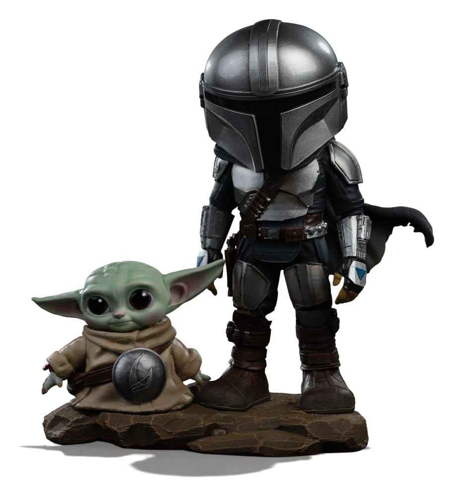 The Mandalorian och Grogu MiniCo Figur - The Mandalorian och Grogu