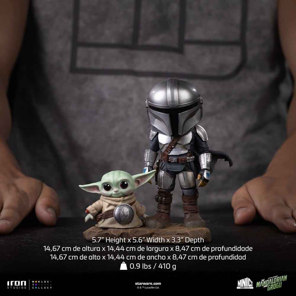 The Mandalorian och Grogu MiniCo Figur - The Mandalorian och Grogu