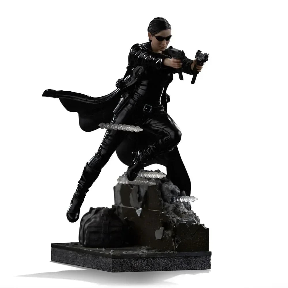 The Matrix Art Scale Figur 1/10 Trinity 22 cm Iron Studios