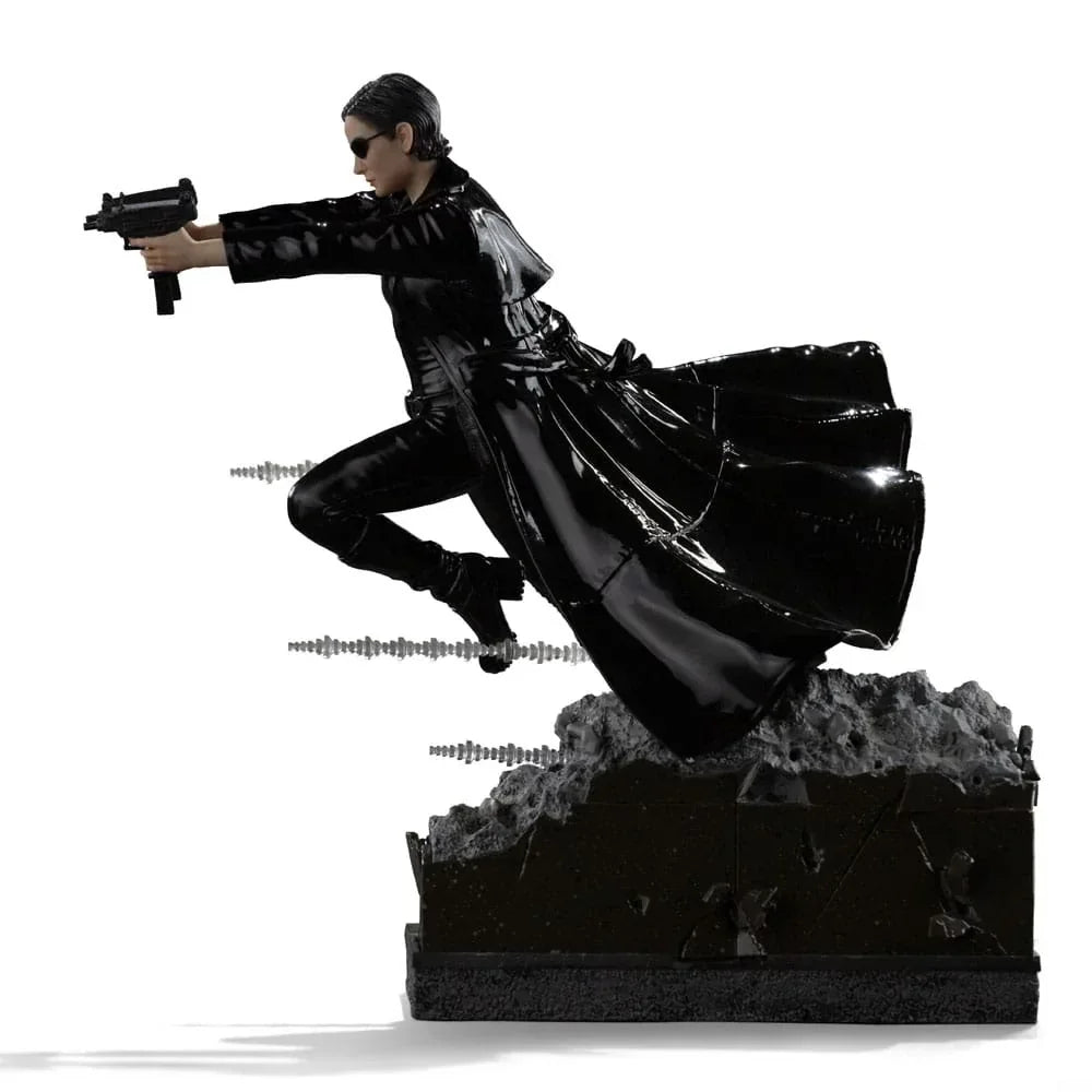 The Matrix Art Scale Figur 1/10 Trinity 22 cm Iron Studios