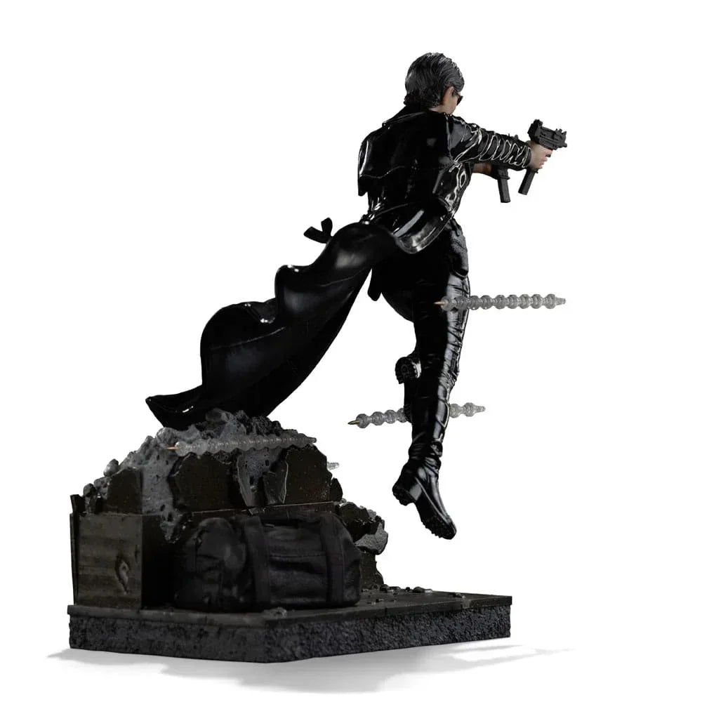 The Matrix Art Scale Figur 1/10 Trinity 22 cm Iron Studios