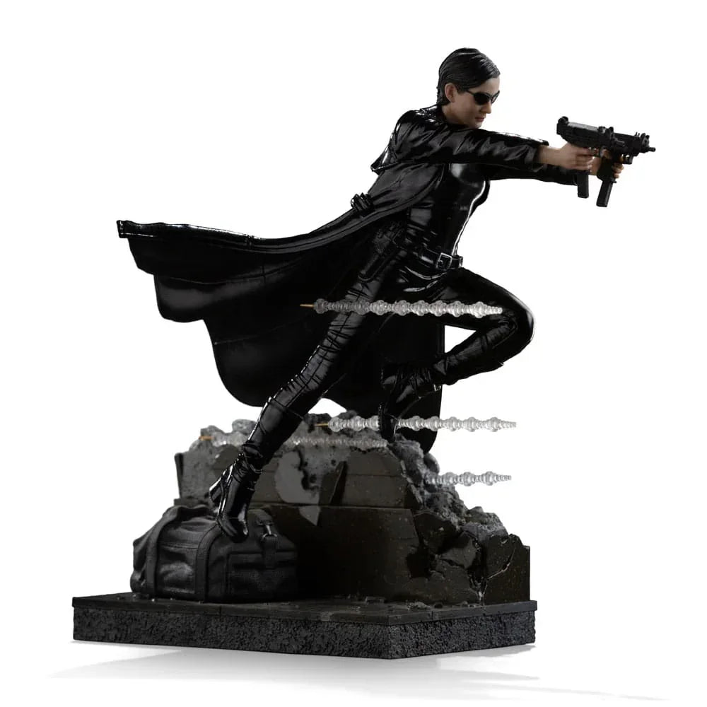 The Matrix Art Scale Figur 1/10 Trinity 22 cm Iron Studios