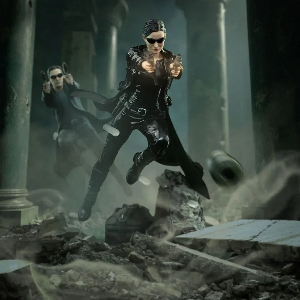 The Matrix Art Scale Figur 1/10 Trinity 22 cm Iron Studios