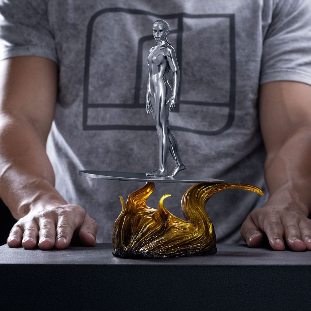 Fantastic Four Art Scale Figur 1/10 Silver Surfer 27 cm Iron Studios