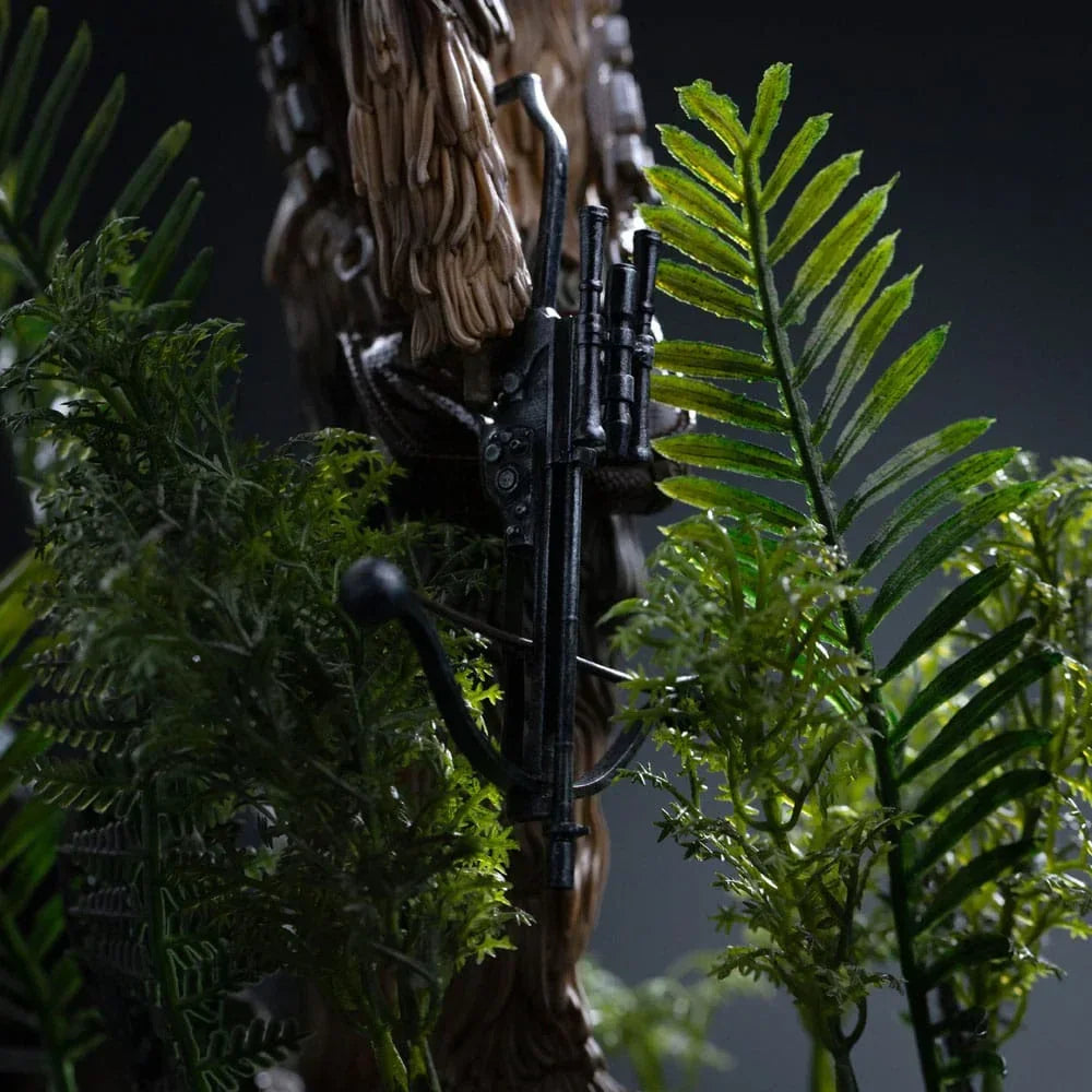 Star Wars Episode VI Art Scale Figur 1/10 Chewbacca och Tokkat 22 cm Iron Studios