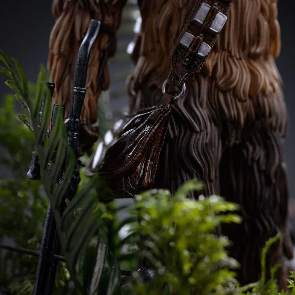 Star Wars Episode VI Art Scale Figur 1/10 Chewbacca och Tokkat 22 cm Iron Studios