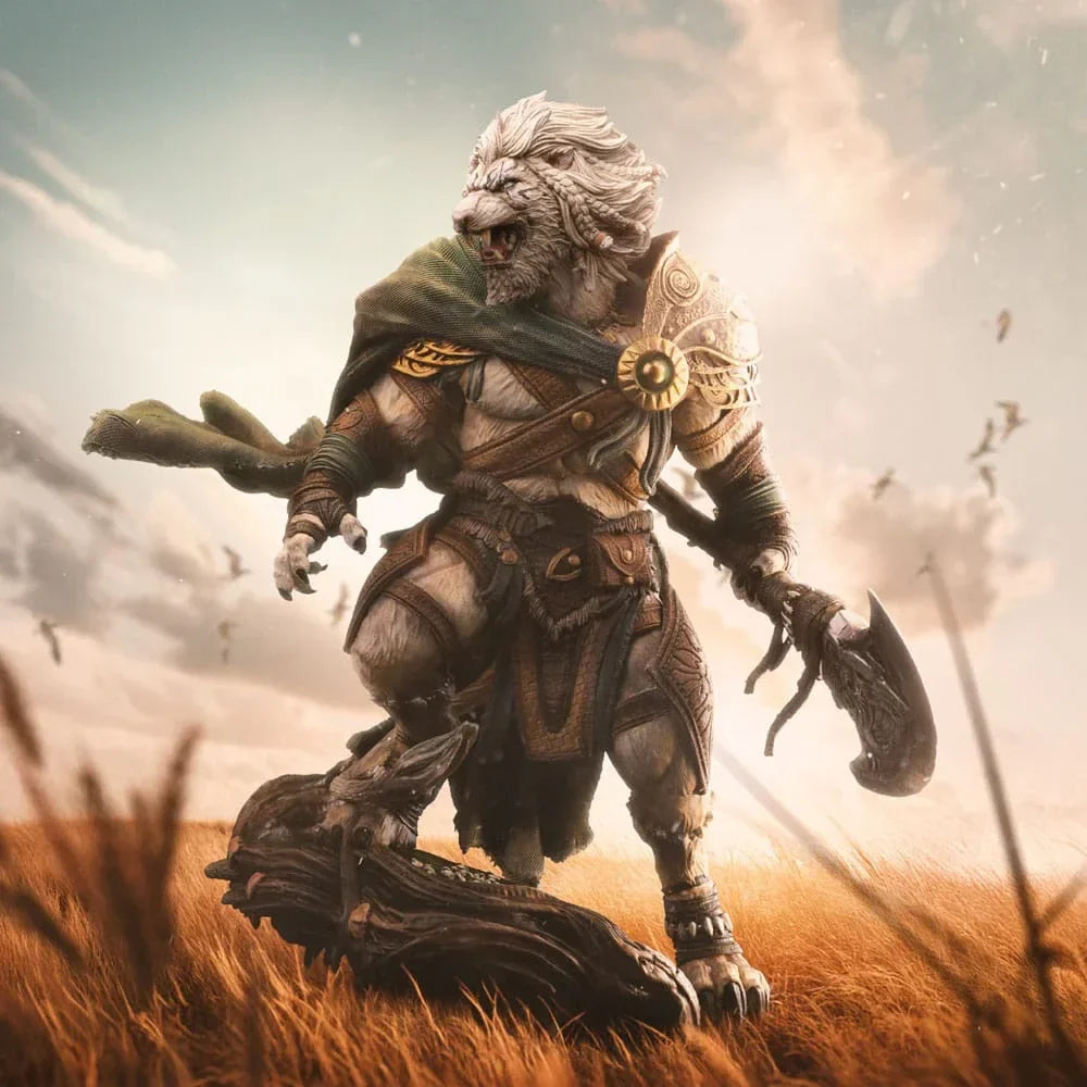 Magic The Gathering Art Scale Figur 1/10 Ajani Goldmane 26 cm Iron Studios