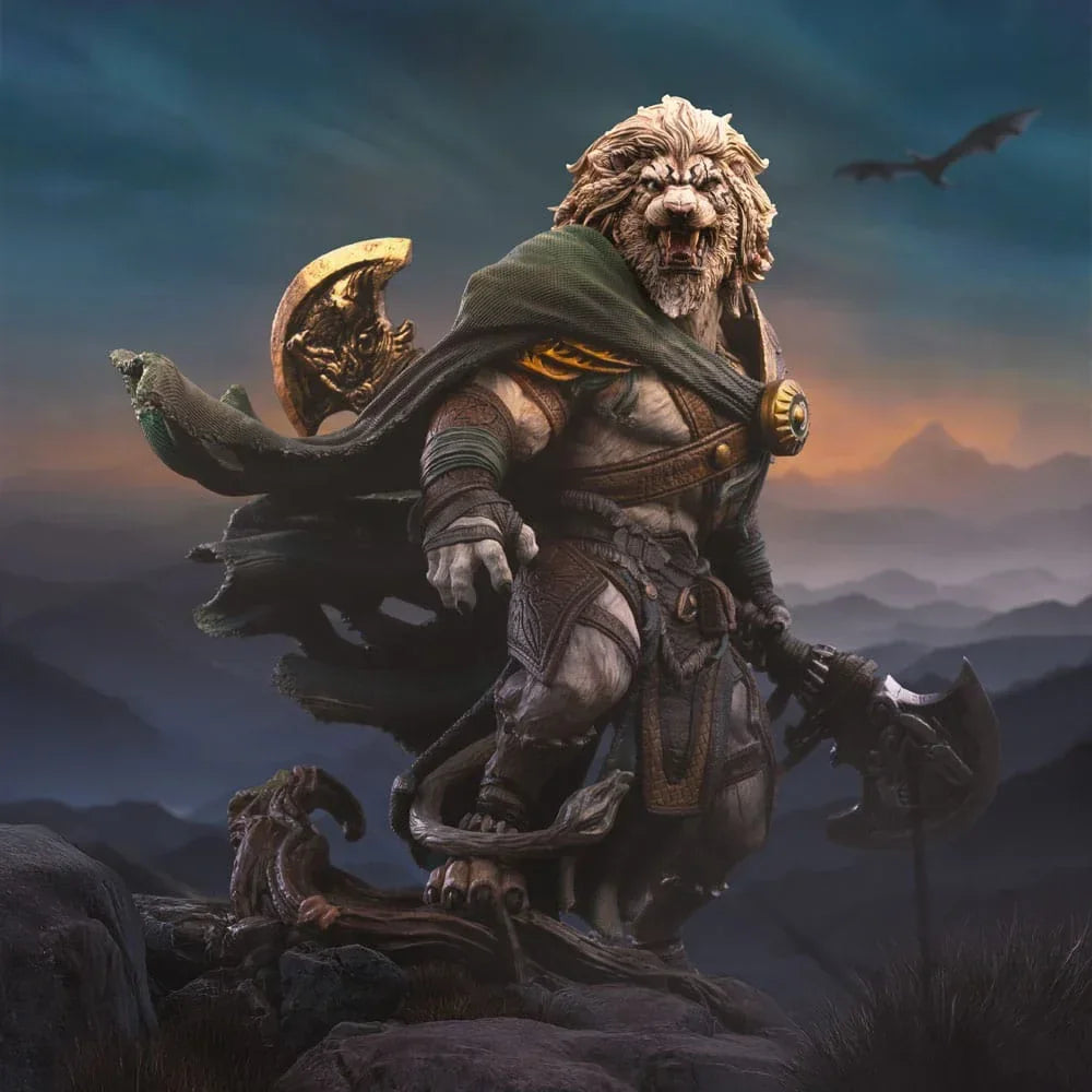Magic The Gathering Art Scale Figur 1/10 Ajani Goldmane 26 cm Iron Studios