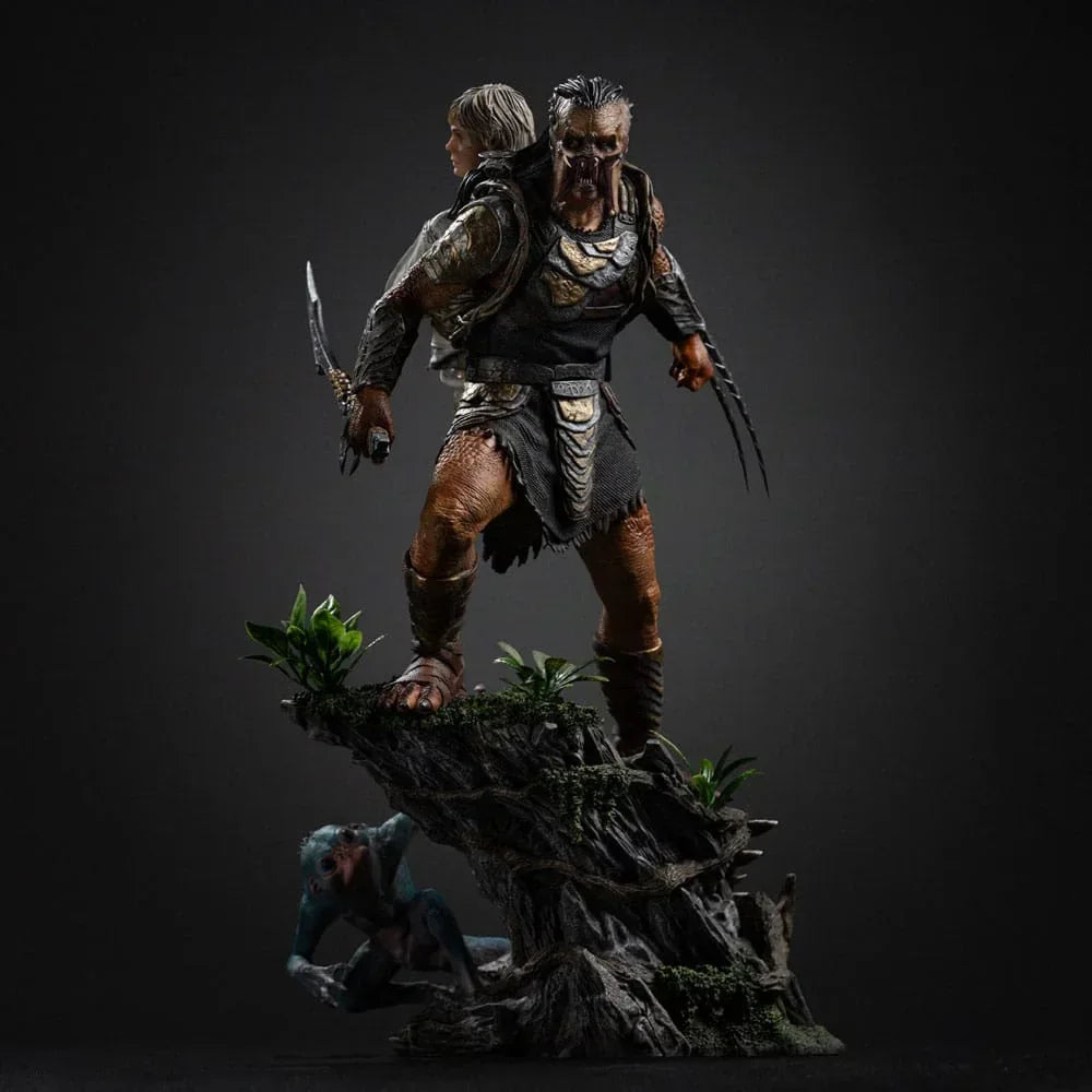 Predator: Badlands Art Scale Figur 1/10 - Predator Dek & Thia 27 cm Iron Studios
