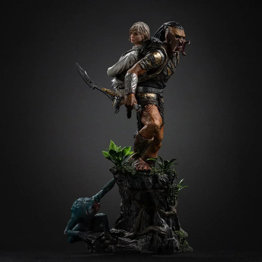 Predator: Badlands Art Scale Figur 1/10 - Predator Dek & Thia 27 cm Iron Studios