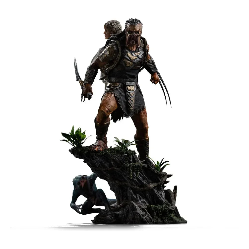 Predator: Badlands Art Scale Figur 1/10 - Predator Dek & Thia 27 cm Iron Studios