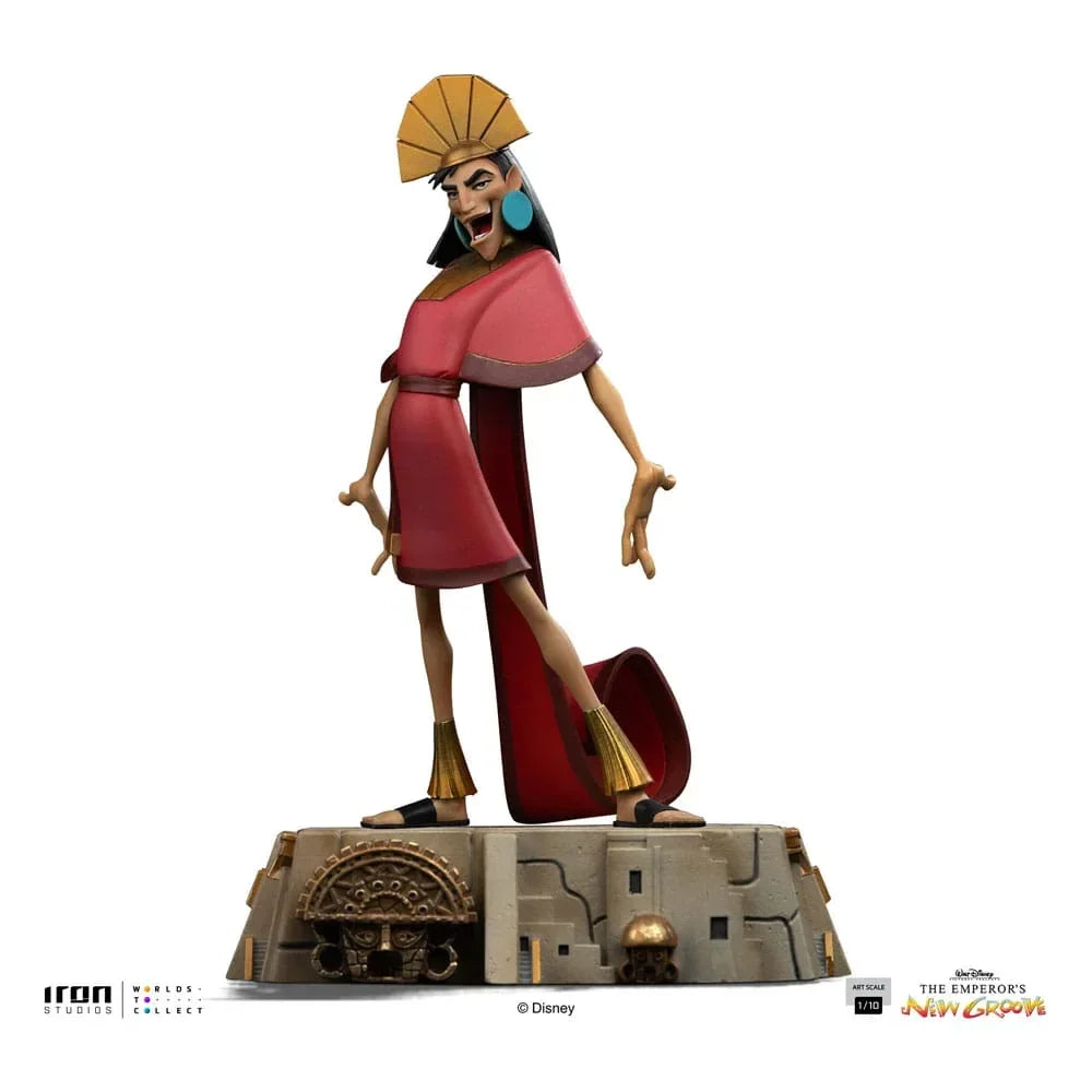 Kejsarens nya stil Konstskala Figur 1/10 Kuzko 22 cm Iron Studios