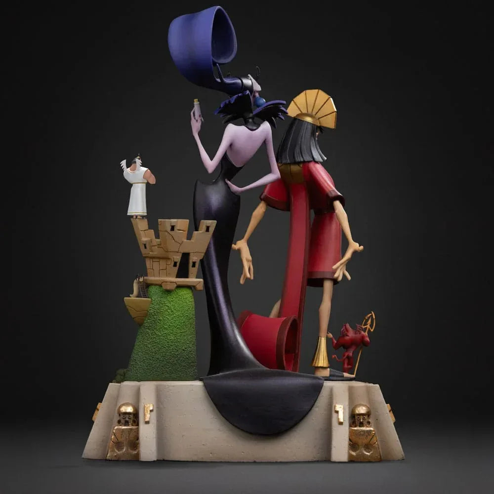 Kaiserens nya stil Deluxe Art Scale Figur 1/10 Kuzko & Yzma 28 cm Iron Studios