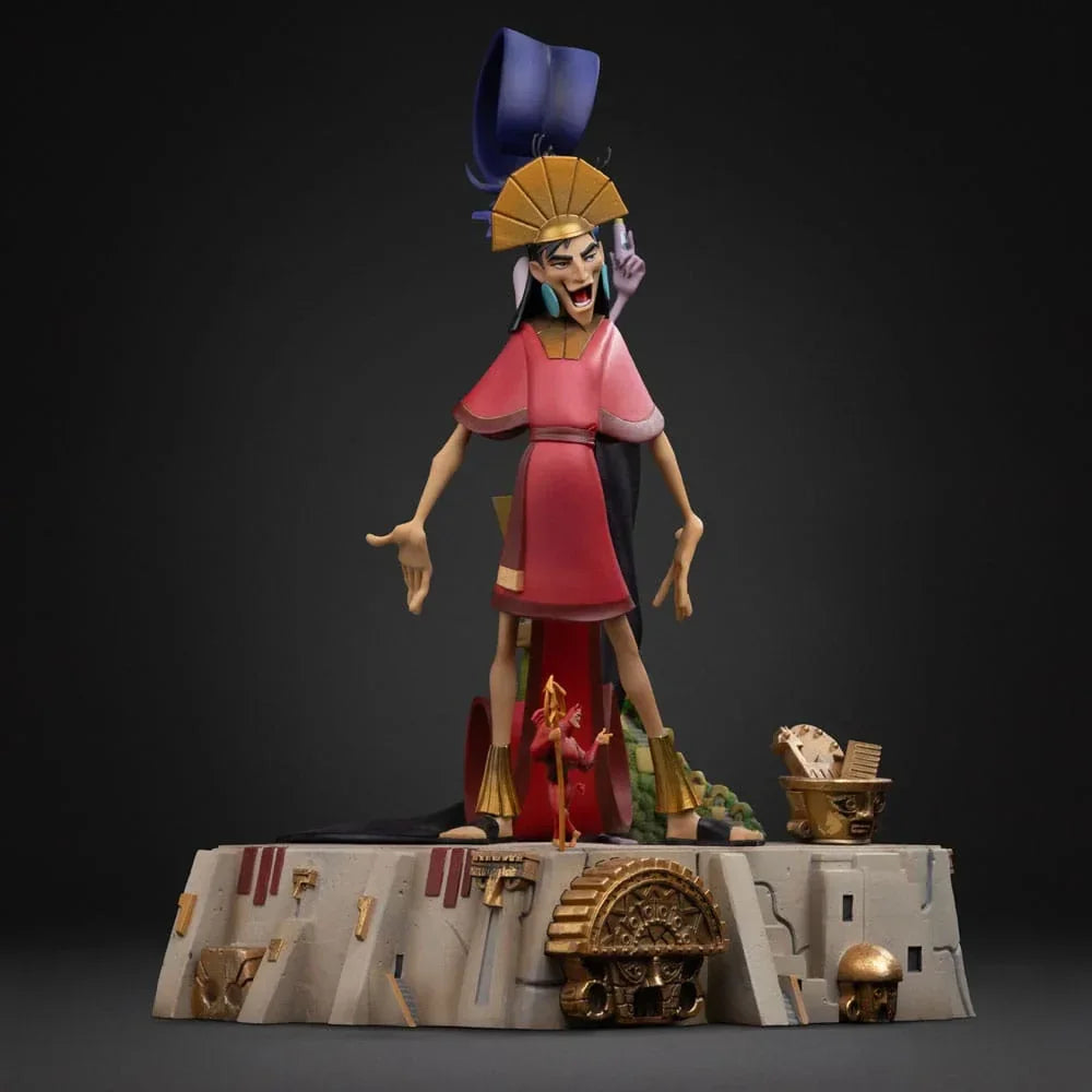 Kaiserens nya stil Deluxe Art Scale Figur 1/10 Kuzko & Yzma 28 cm Iron Studios
