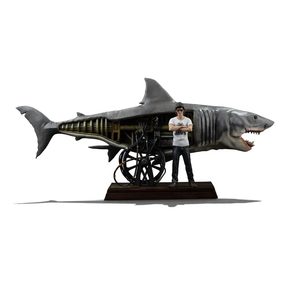 Jaws Deluxe Art Scale Figur 1/10 Steven Spielberg Jaws 50-årsjubileum 27 cm Iron Studios