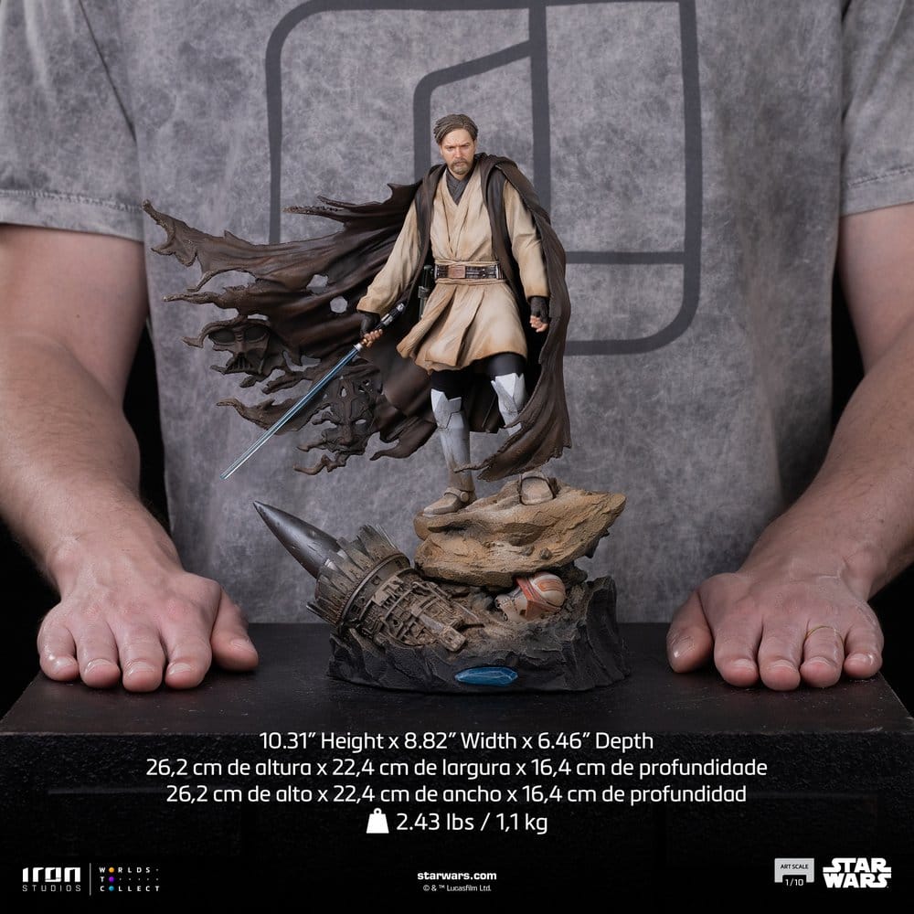Star Wars Art Scale Figur 1/10 Obi-Wan Signatures 26 cm