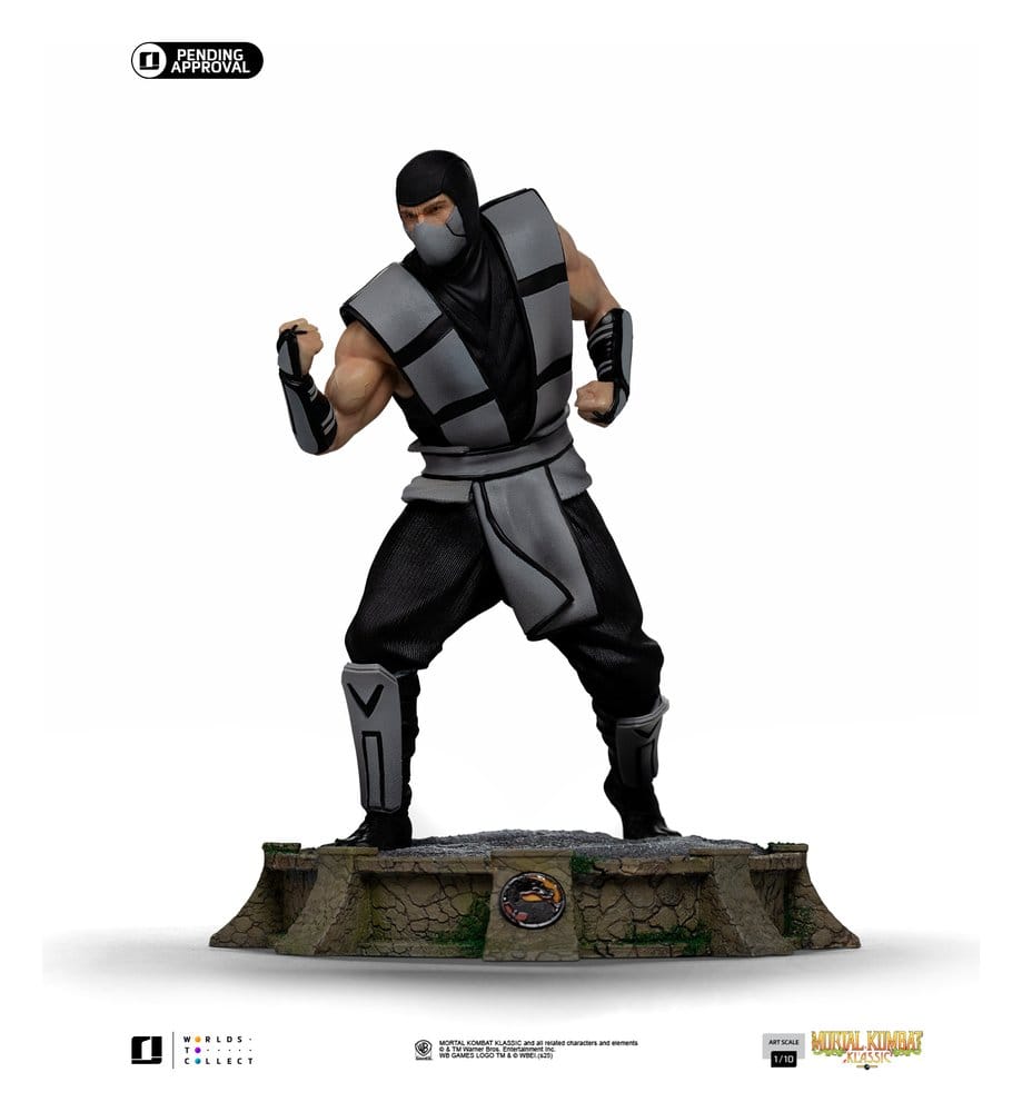 Mortal Kombat Art Scale figur 1/10 Smoke 21 cm