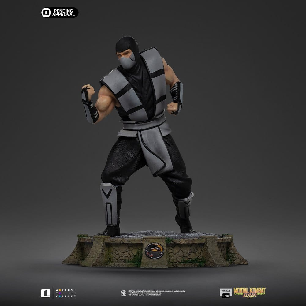 Mortal Kombat Art Scale figur 1/10 Smoke 21 cm
