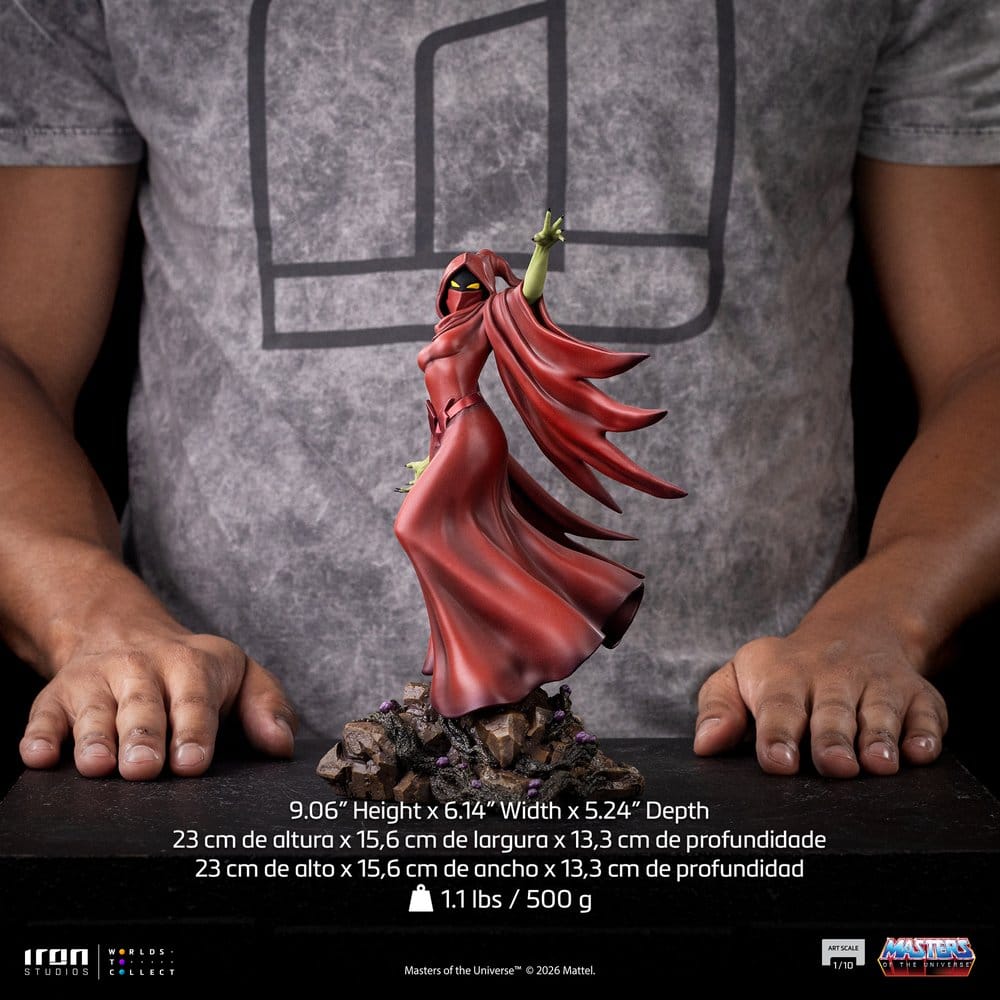 Masters of the Universe Art Scale Figur 1/10 Shadow Weaver 23 cm