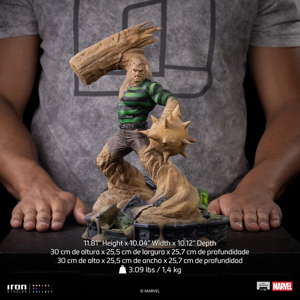 Spider-Man Marvel Comics Art Scale Figur 1/10 Sandman 30 cm