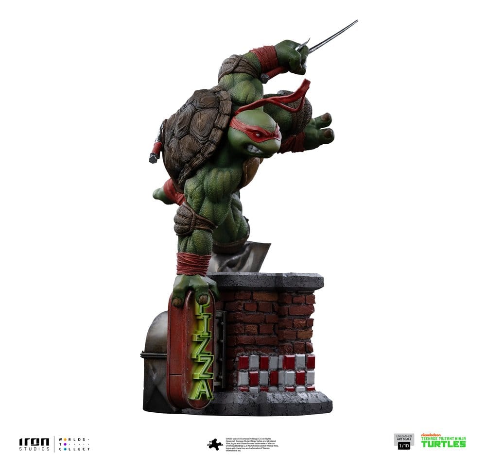 Teenage Mutant Ninja Turtles Art Scale figur 1/10 Raphael 24 cm
