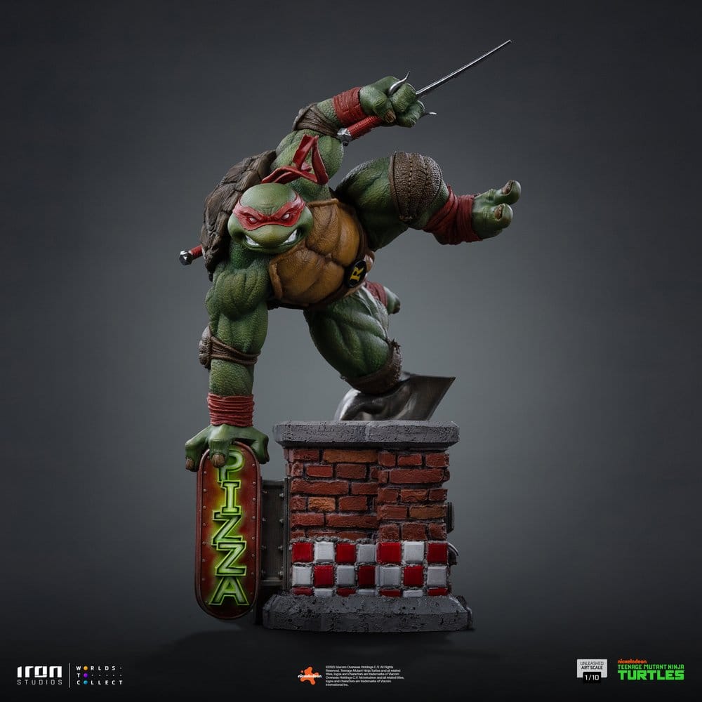 Teenage Mutant Ninja Turtles Art Scale figur 1/10 Raphael 24 cm