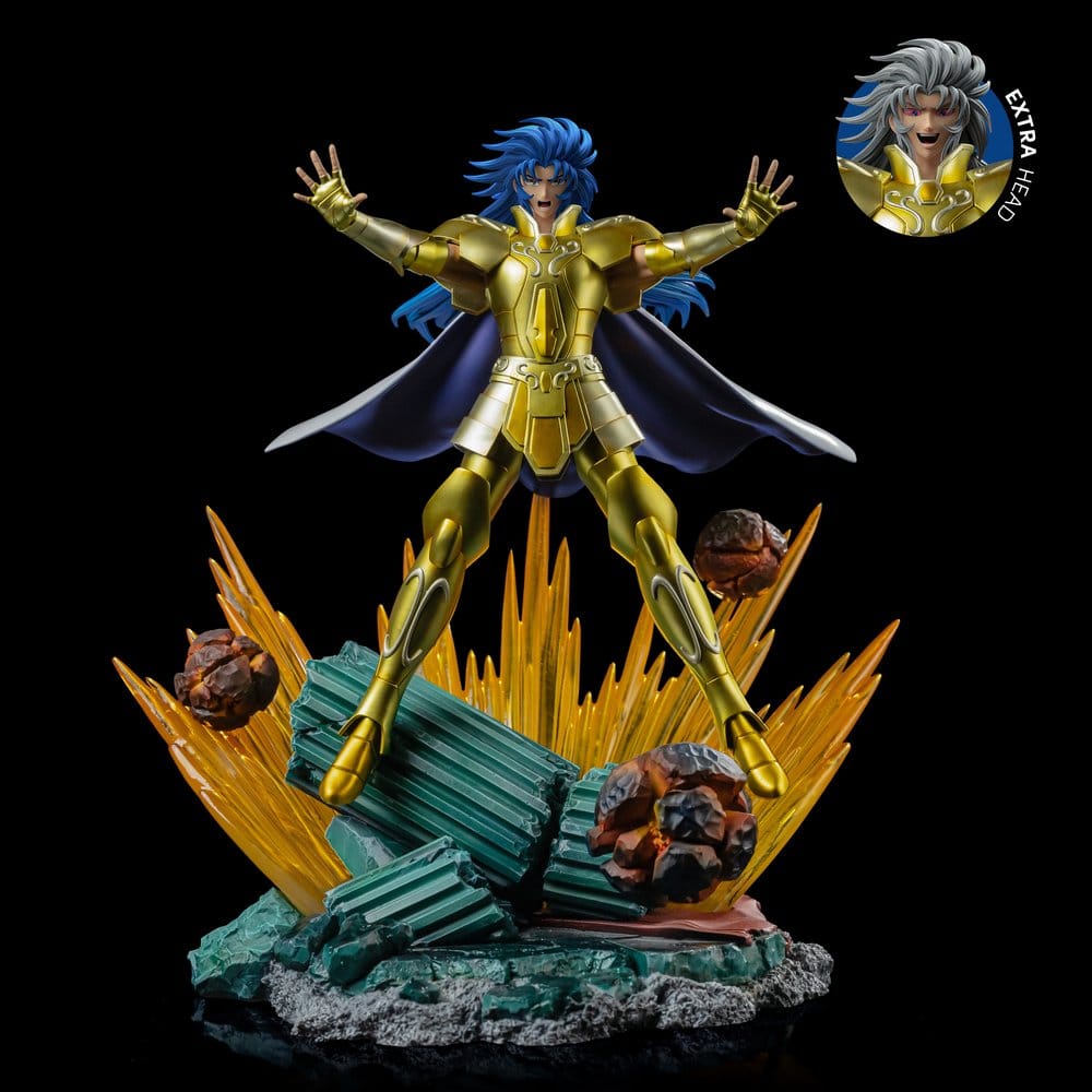 Saint Seiya Art Scale Figur 1/10 Gemini Saga 26 cm – Detaljerad samlarfigur i hög kvalitet