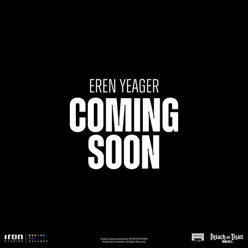 Attack on Titan konstskalafigur 1/10 Eren Yeager 24 cm